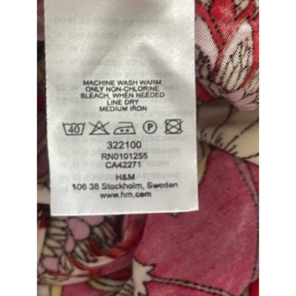 H&M Wrap‎ Floral Dress - Picture 7 of 8